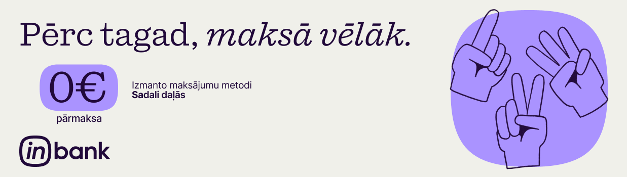 Inbank INSERV.LV Sadali daļās